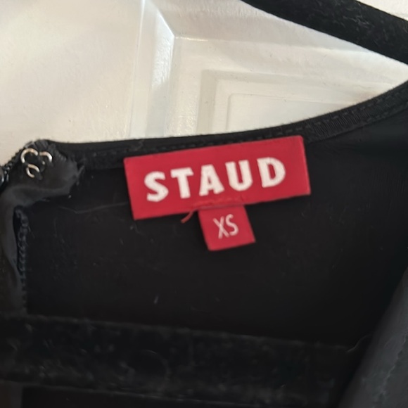 Staud Black Chantal cut-out maxi dress XS - Picture 5 of 8